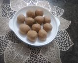 आटा गोंद ड्राई फ्रूट्स के लड्डू रेसिपी चरण 8 फोटो