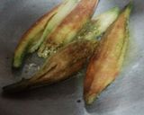 A picture of step 4 of Stuffed Karela.