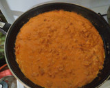 Foto del paso 4 de la receta: Macarrones con nata y huevo guisado