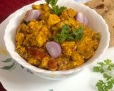 A picture of step 10 of Amritsari Paneer Bhurji.