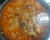 A picture of step 3 of Chicken with chickpea eggs 🥚murg choly with eggs.