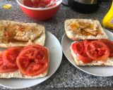 Foto del paso 1 de la receta: Sándwich de jamón y verduras
