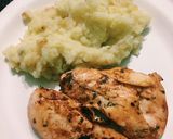 Foto del paso 6 de la receta: Pollo con barbacoa y puré con cebolla caramelizadas