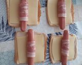 Foto del paso 2 de la receta Rollos de salchicha empanado