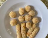 Foto langkah ke 5 dari resep Nugget nasi udang MPASI 13 +.