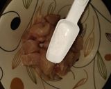 A picture of step 3 of Chiken Manchurian.