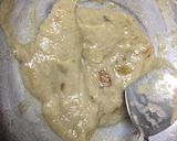 A picture of step 2 of Banana semolina sheera.