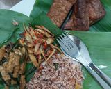 Foto langkah ke 3 dari resep Tahu & Tempe bacem bumbu iris (menu angkringan).