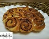 A picture of step 10 of Cinnamon rolls.