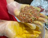 Foto del paso 4 de la receta: Tortitas de carne molida con vegetales