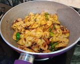 A picture of step 6 of PERI PERI PASTA...