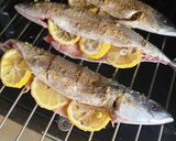 A picture of step 6 of Grilled mackerel #myvalentinesrecipecontest.