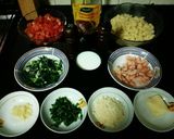 Foto del paso 1 de la receta: Fideos Tirabuzón con camarones