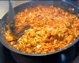 Foto del paso 7 de la receta Enchiladas de pollo con piparras
