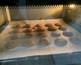 A picture of step 4 of Fragrant Cocoa Cookies Without Butter.