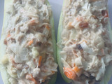 Calabacín relleno (sin horno)