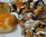 Foto del paso 6 de la receta: Berenjenas con carne y salsa bbq casera🍆🧅🥩