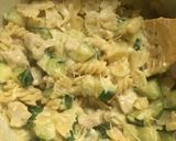 A picture of step 2 of One pot chicken Alfredo.