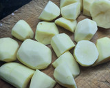 Foto del paso 2 de la receta: Tira de asado con papa y cebolla (al horno en bolsa)