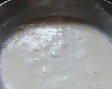 A picture of step 3 of Mango phirni.