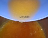 A picture of step 3 of Orange China Grass Jelly.