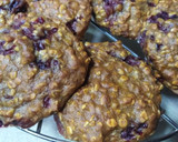 Foto del paso 8 de la receta: Galletas de avena, plátano y frambuesas