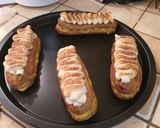 A picture of step 10 of Lemon Meringue Éclairs.