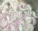 A picture of step 1 of Desi palak gosht (Palak chicken).