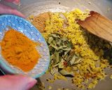 A picture of step 4 of Thali feast.