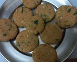 A picture of step 3 of Soya Potato Tikki.