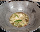 A picture of step 3 of KADDU KALA CHANA DRY CURRY...