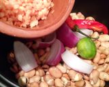 A picture of step 5 of Foul Medames, Like Molasses.