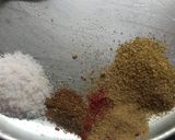 A picture of step 2 of Besan Chilla.