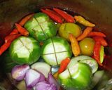Foto langkah ke 1 dari resep 🟨Sambel Terong Rebus ▶️ Boiled Eggplant Sambal🟥.