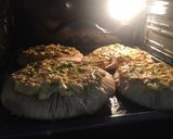 Őzláb gomba töltve recept fázis 2 fotója