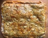 Foto del paso 10 de la receta: Empanada de hojaldre rellena de carne, portobellos y más!!