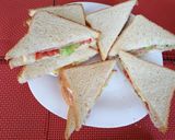 A picture of step 5 of Ham sandwich #authormarathon#.