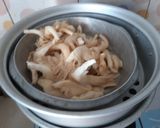 Foto langkah ke 2 dari resep Sate Jamur Tiram bumbu kacang kecap -dengan Double Pan HappyCall.