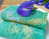 Foto langkah ke 6 dari resep 969. Dadar Gulung Biru Telang, Tanpa Santan, Praktis & Ekonomis.