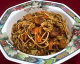 A picture of step 17 of Non Veg Noodles (Chowmein).