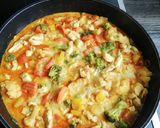 Pas rețetă Curcan (pui) colorat cu sos de curry 2 fotografie