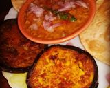 A picture of step 7 of Begun Bhaja Bengali begun side recipe.