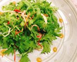 Hình bước làm 4 của món Rau tần ô trộn