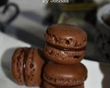 Chocolate Macarons langkah memasak 11 foto