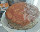 Foto del paso 5 de la receta: Budín🥧 de pan sin huevo, sin lácteos y sin horno🍮🍯🥐