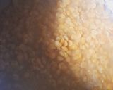 A picture of step 1 of Chana Dal Kheer.