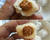 Foto langkah ke 9 dari resep Mochi unti kelapa & kacang gula merah 😁😁😁.