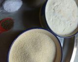 A picture of step 1 of Rawa uttapam.