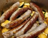 Une image de l'étape 5 de Saucisses de toulouse et légumes à la nutricook seb.