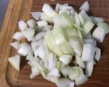 Une image de l'étape 5 de Poulet au citron et poivrons.
